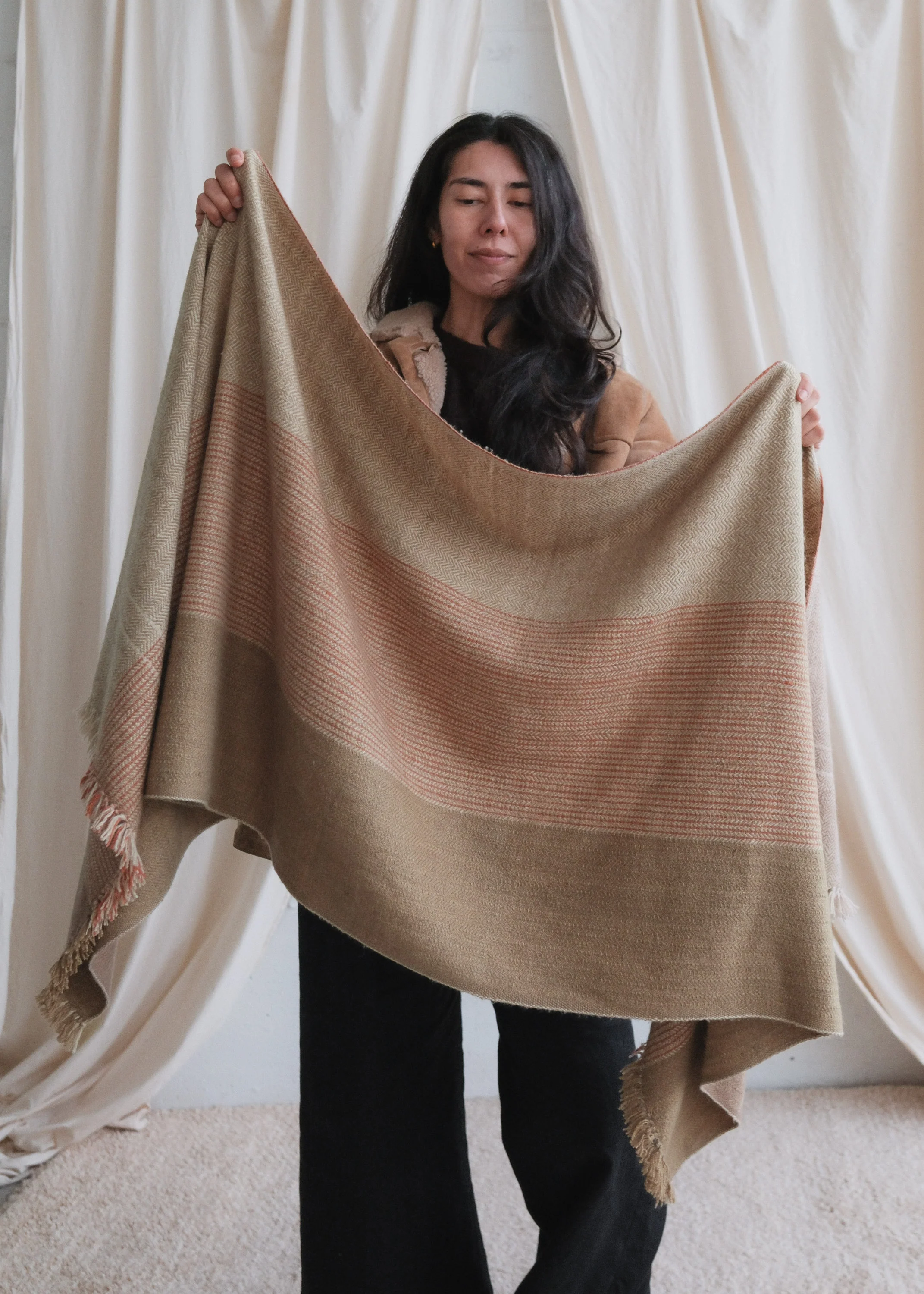 Pashmina Wool Shawl - Himalayas - Image 4