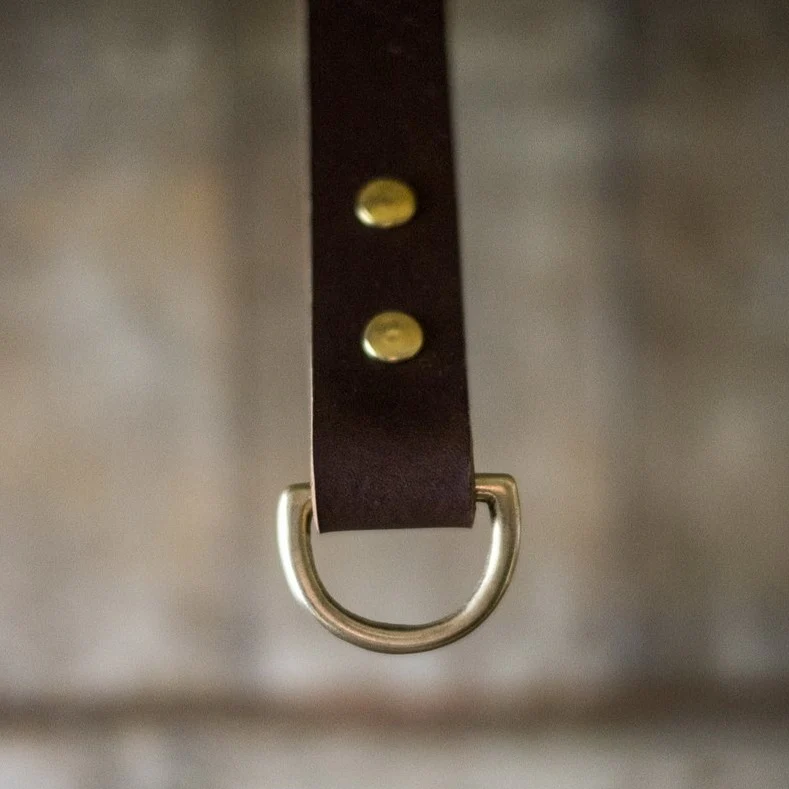 Rivets - 20 Pack Double Cap - Brass - Image 2