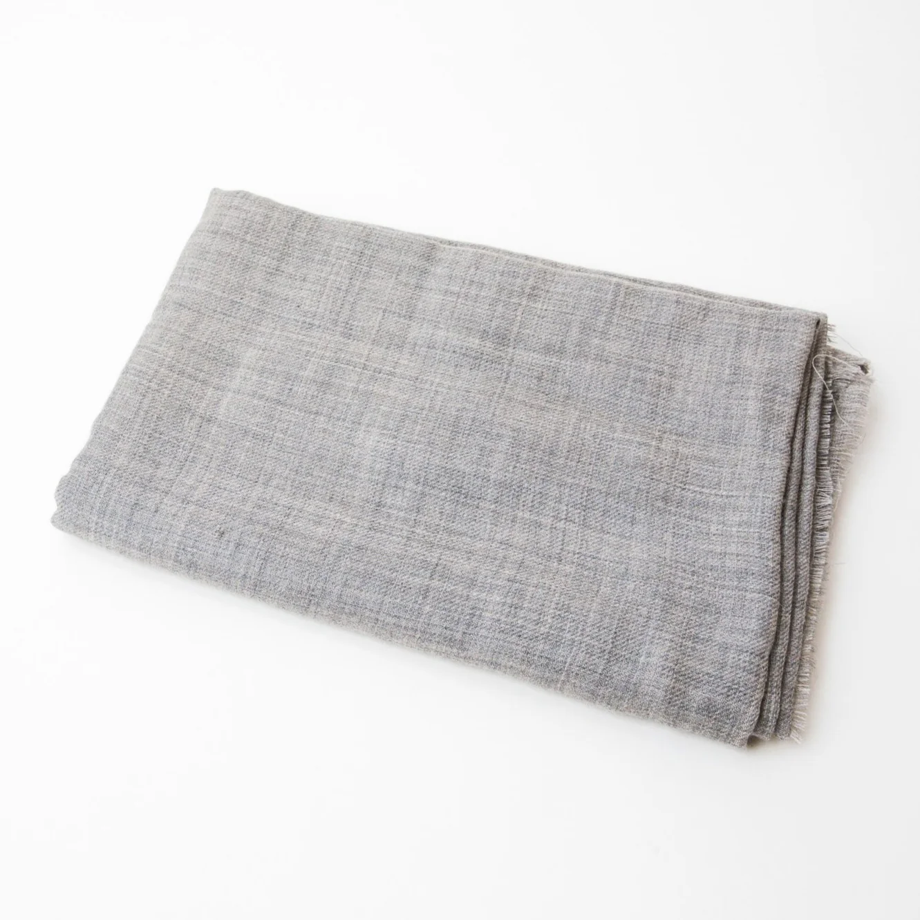 Scarf - Wool Merino Natural Grey - Image 2