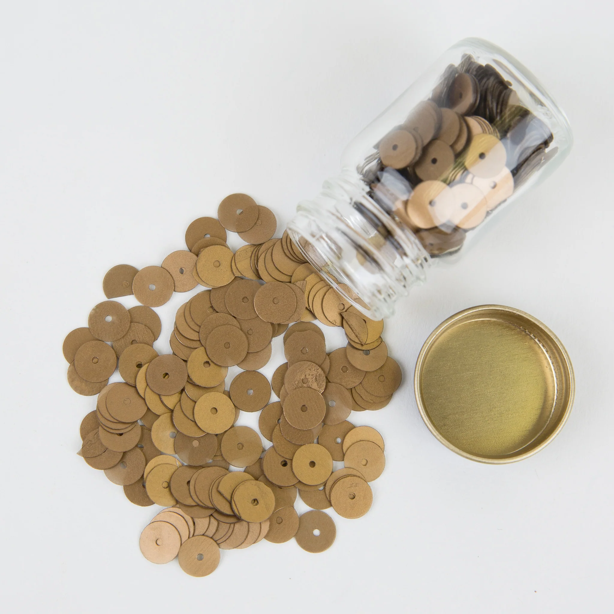 Sequins - Brass