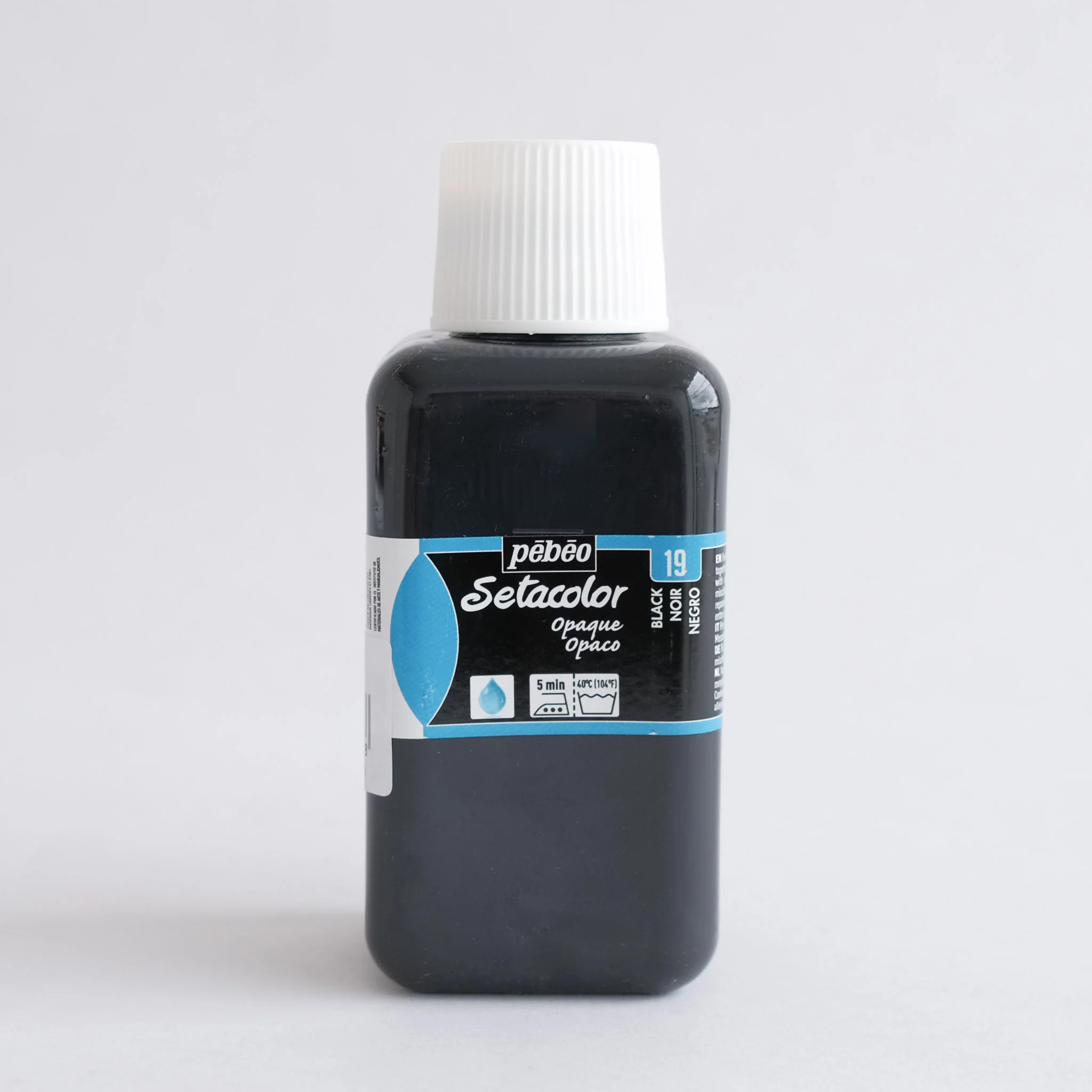 Setacolor Opaque 250 ml Black 19