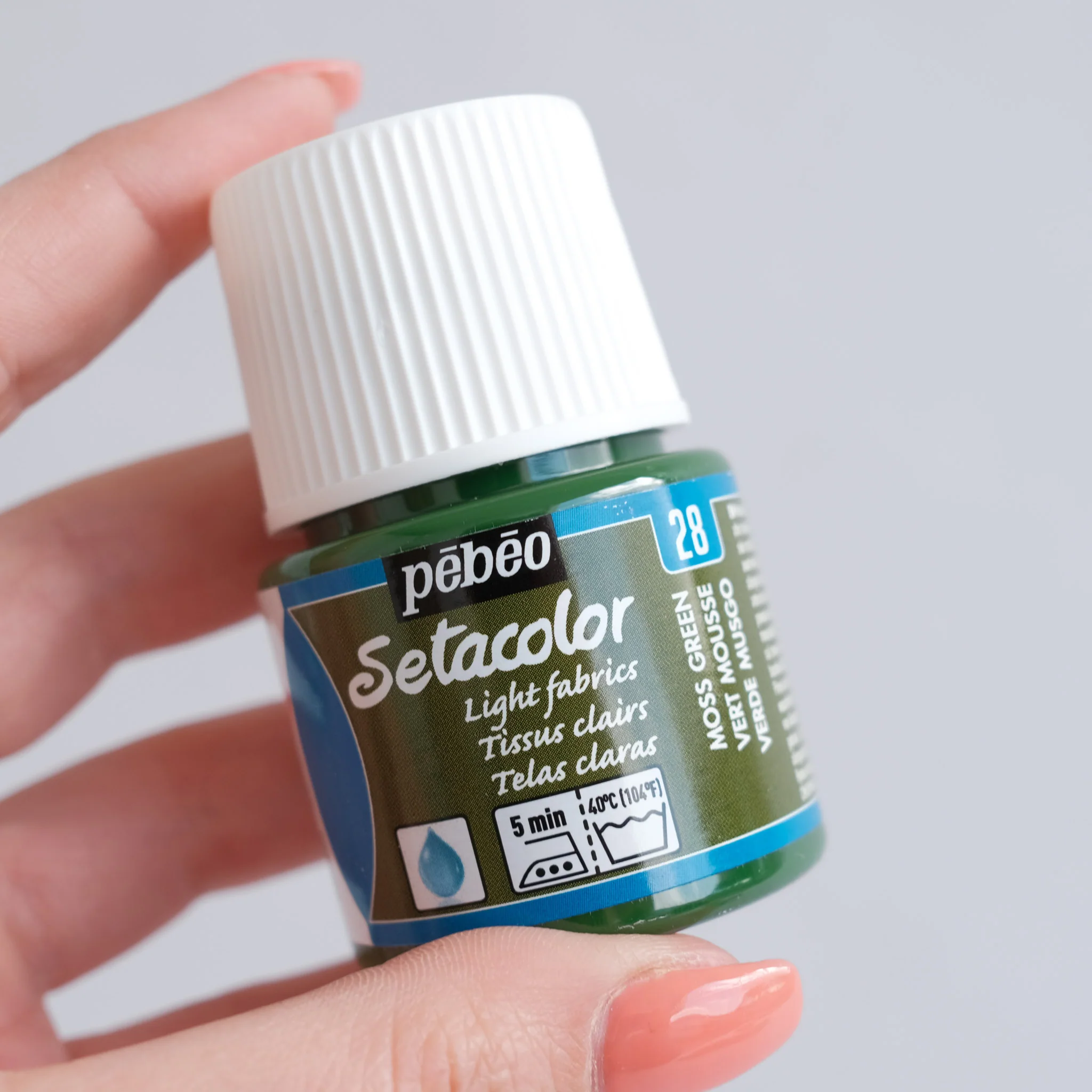 Setacolor Transparent 45 ml Moss Green 28 - Image 2