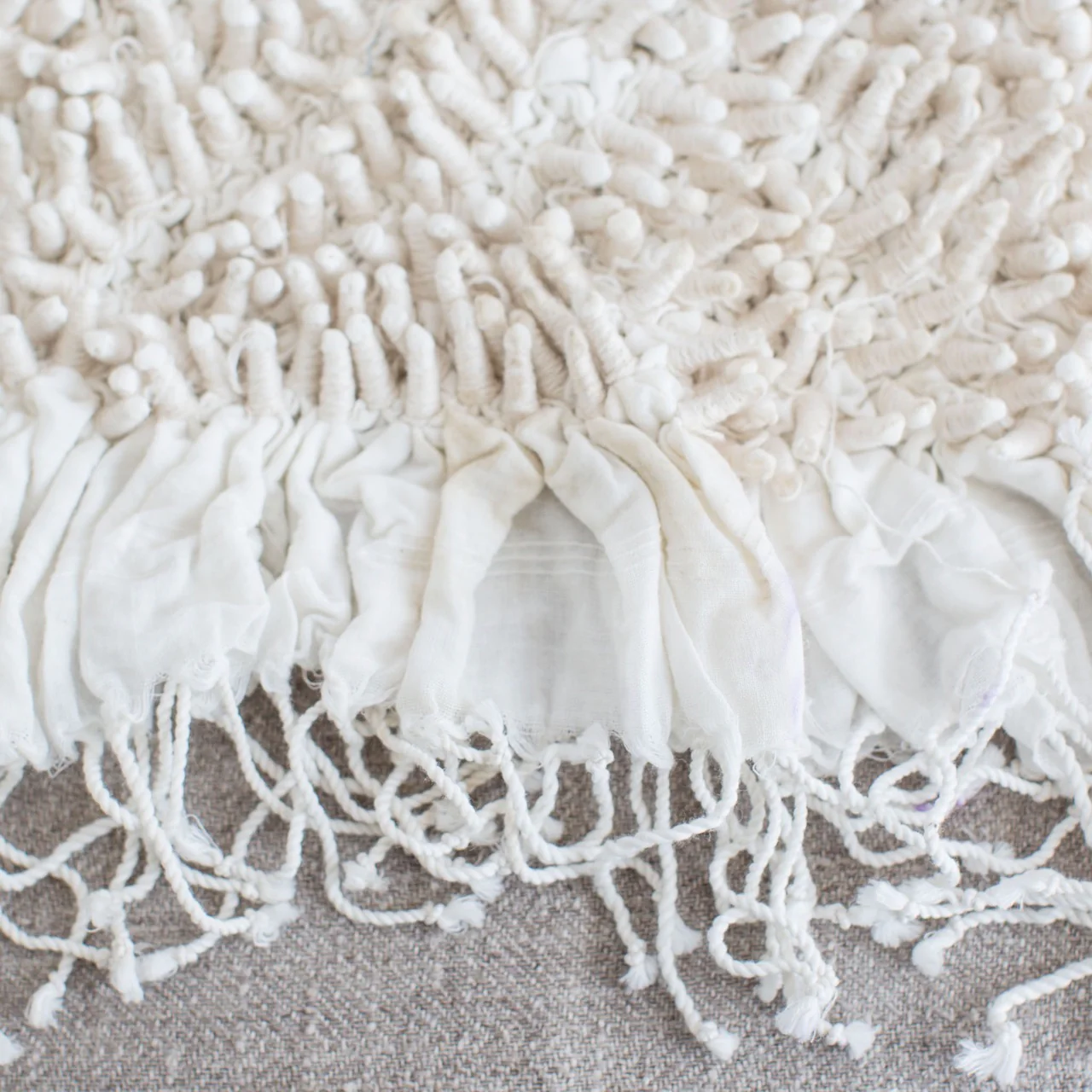 Shawls - Cotton Organic Handspun Hand-tied Bandhani (6 pack) - Image 4