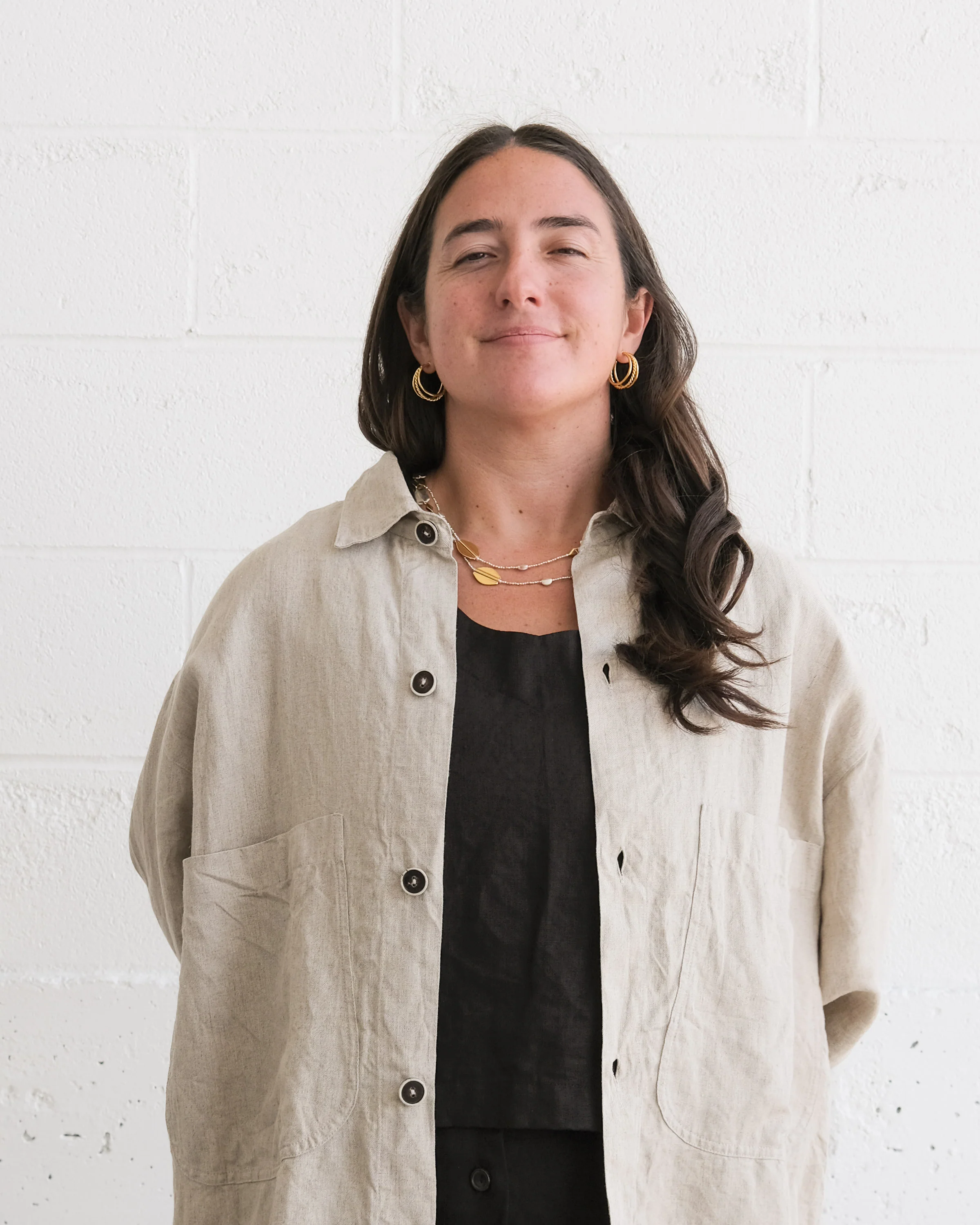 Studio Jacket - Linen - Natural - Image 6