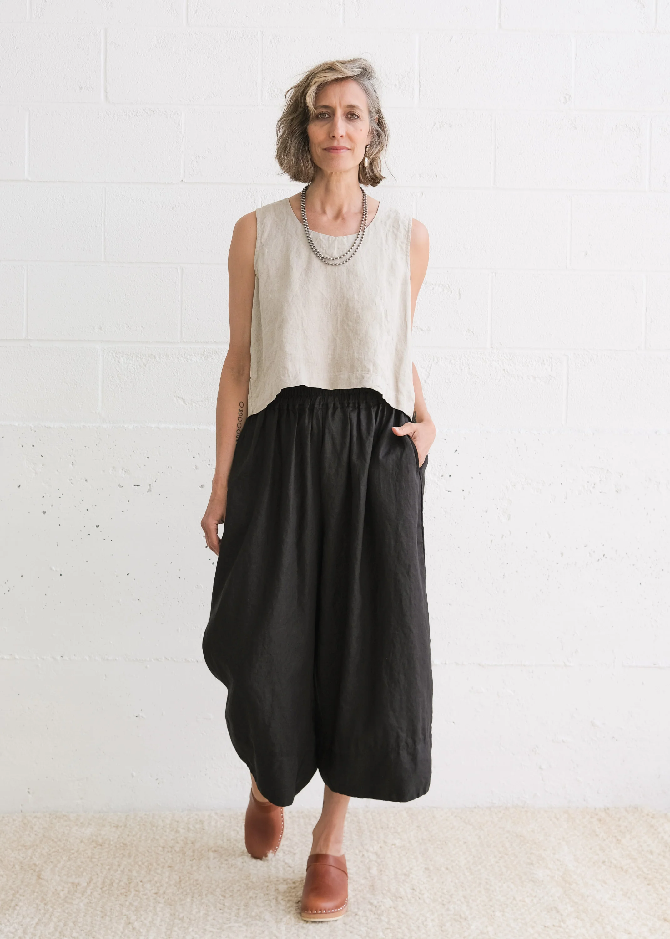 Weaver Pant - Linen - Black - Image 6