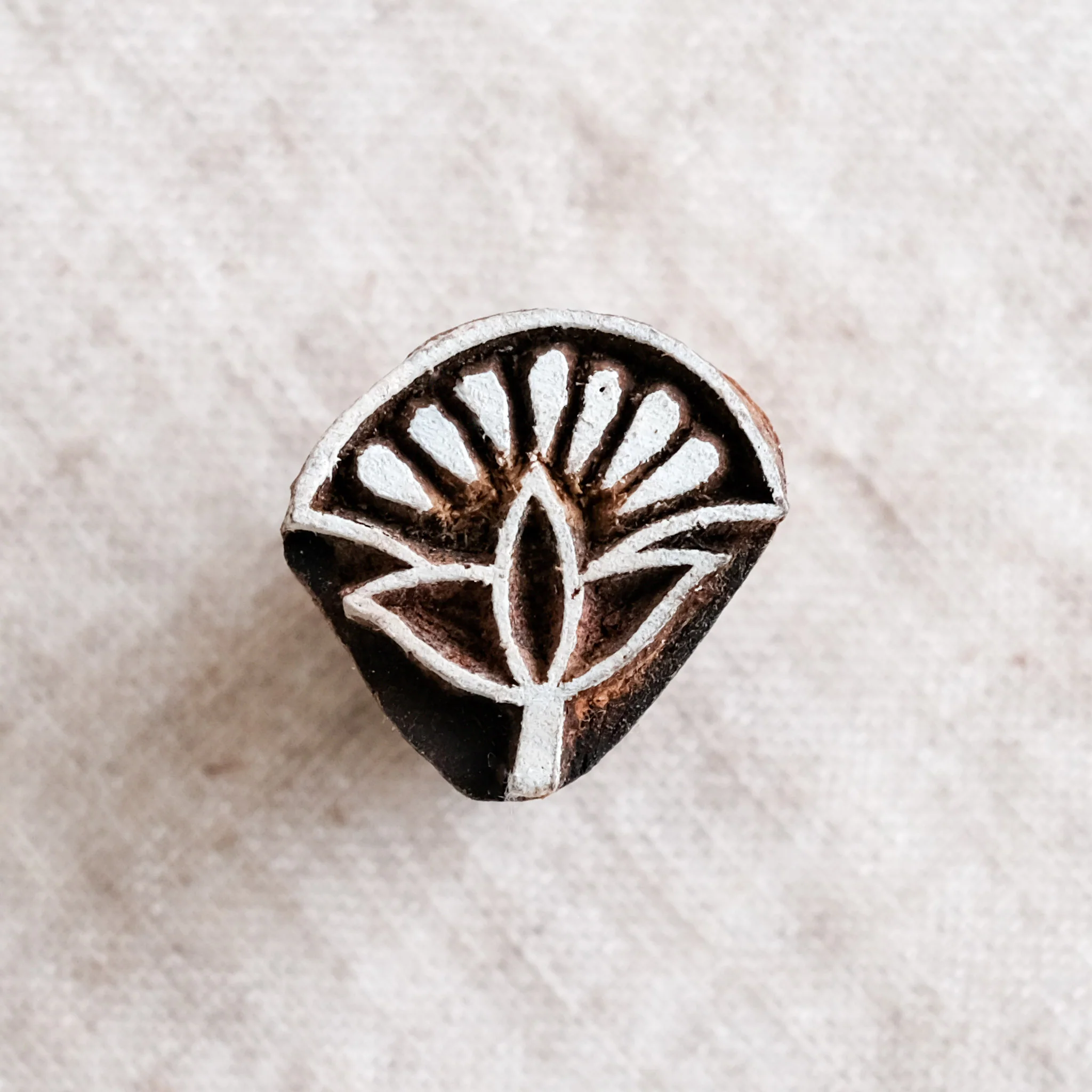 Wood Block - First Blooms