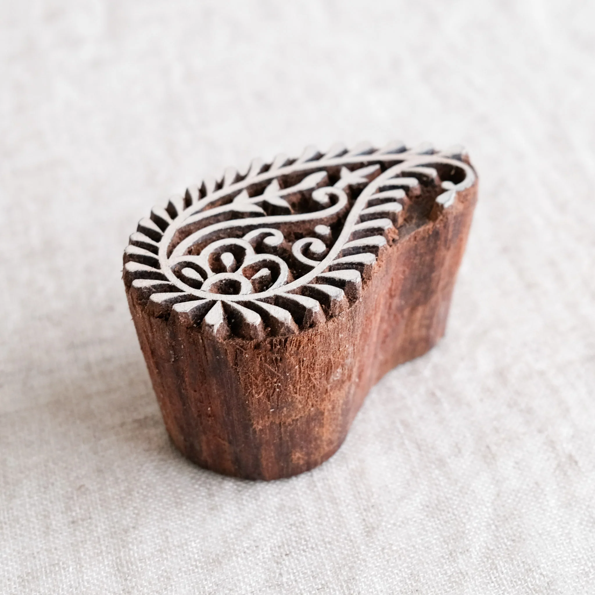 Wood Block - Floral Paisley - Image 3