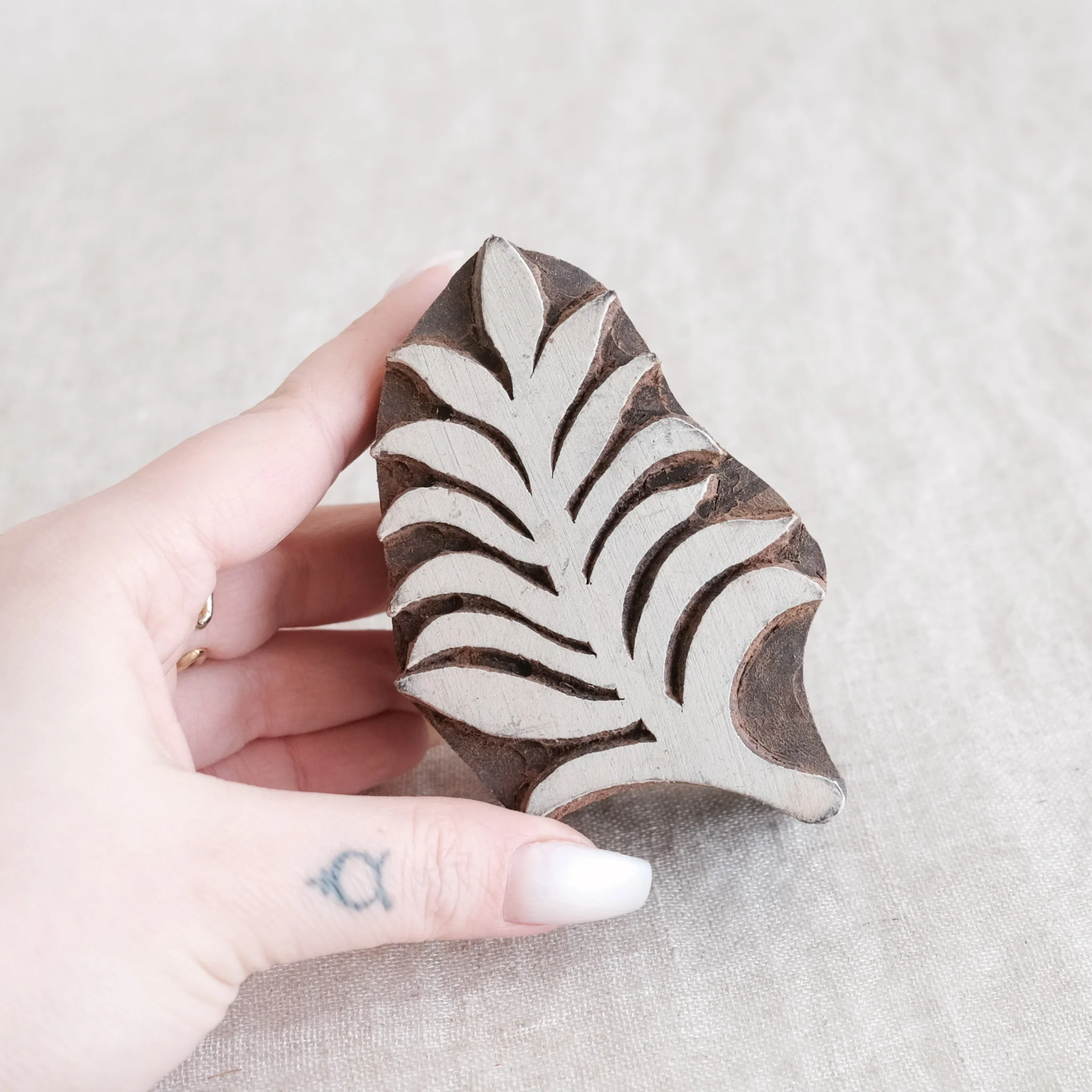 Wood Block - New Leaf - Image 2