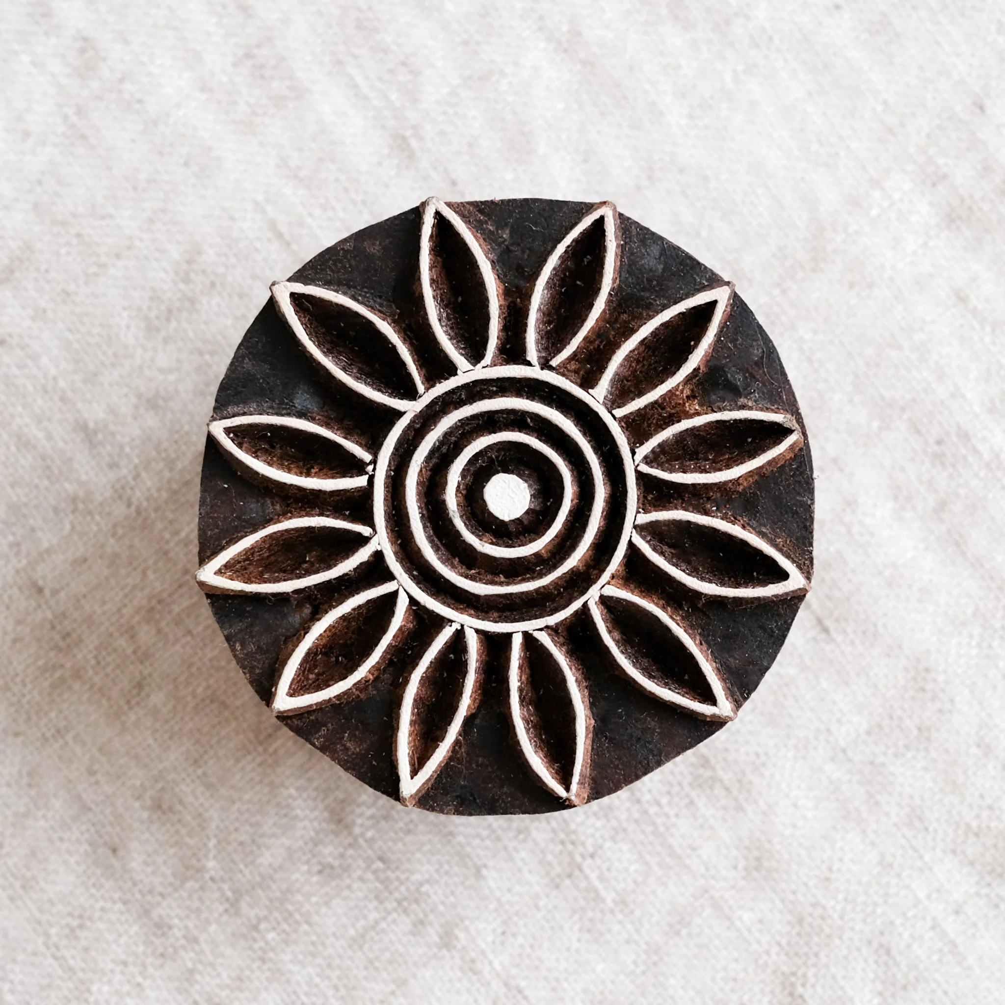 Wood Block - Open Blossom