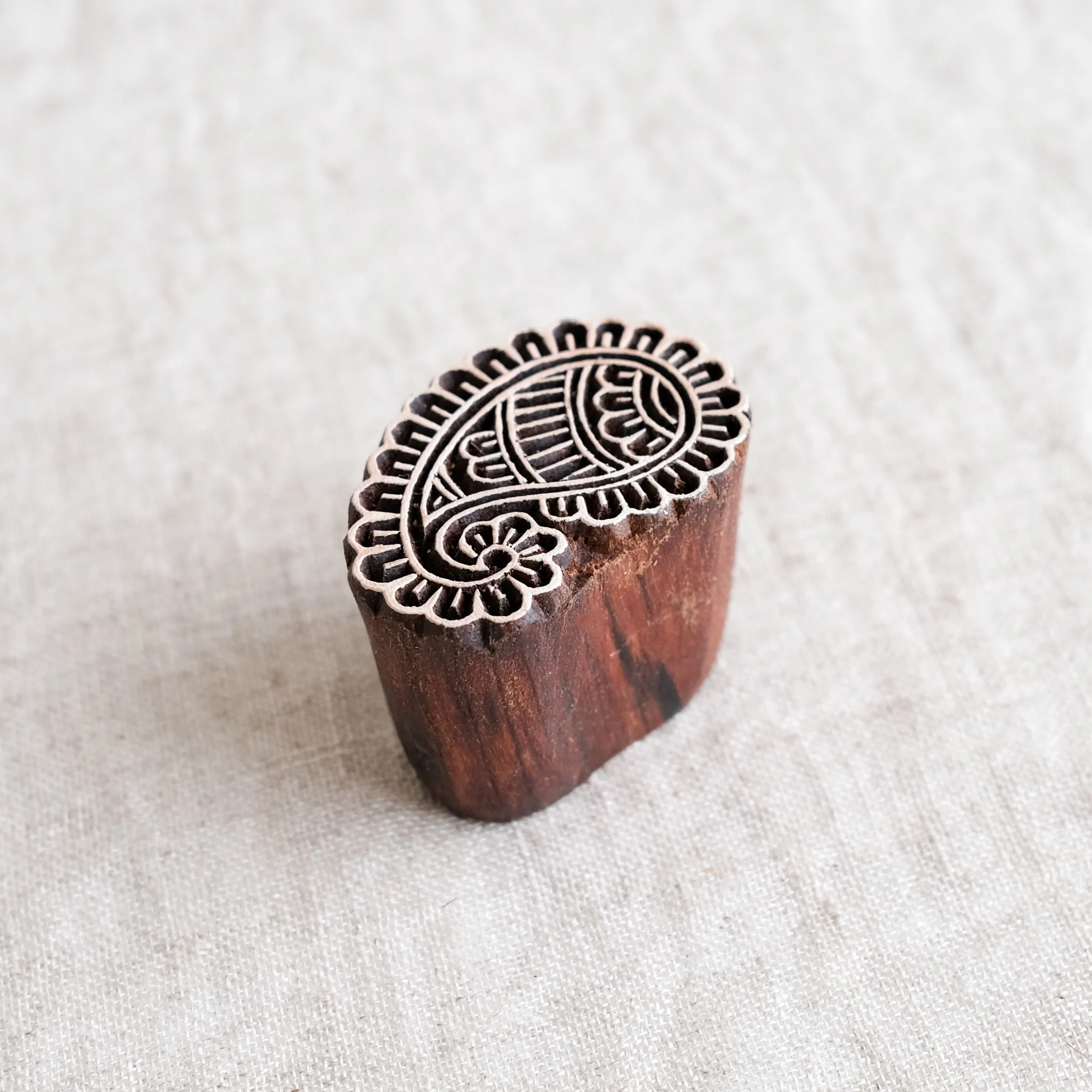Wood Block - Paisley Bloom - Image 3