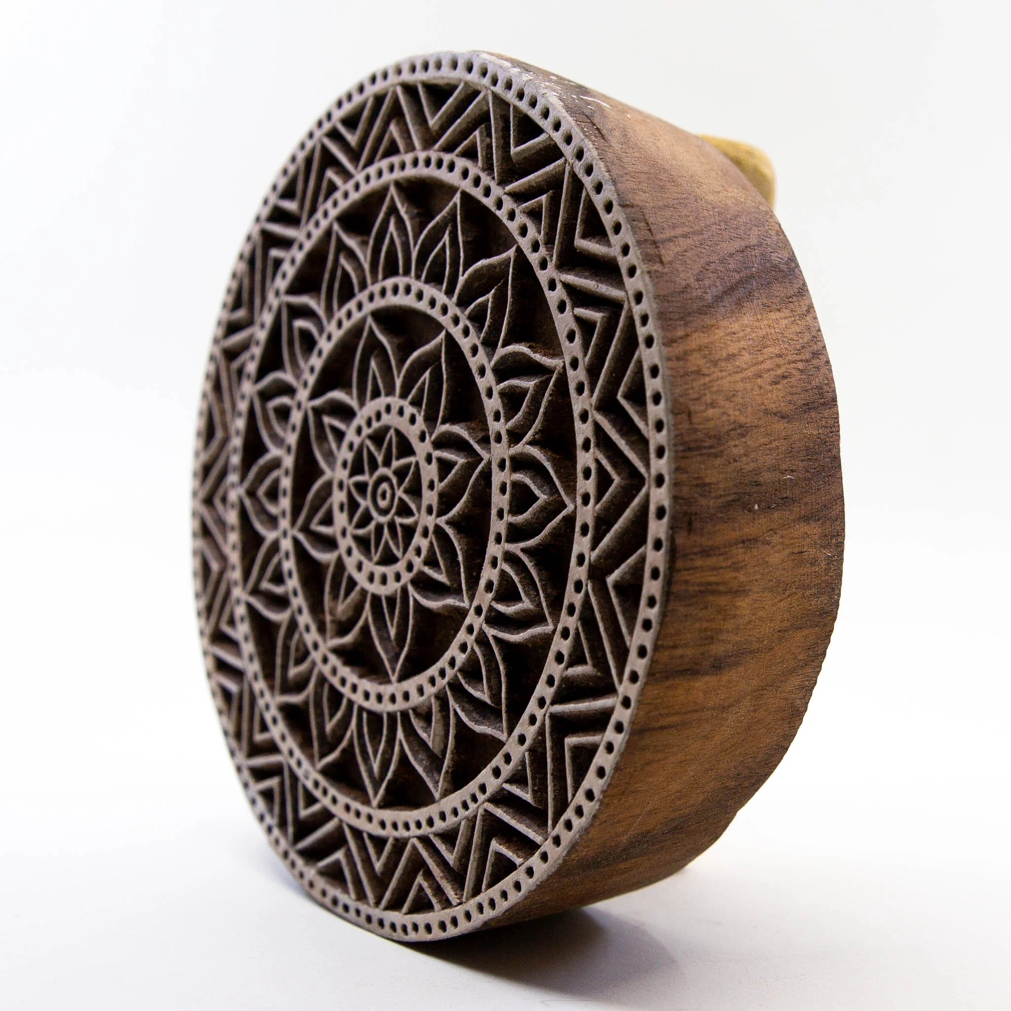 Wood Block - Radiating Mandala - Image 3