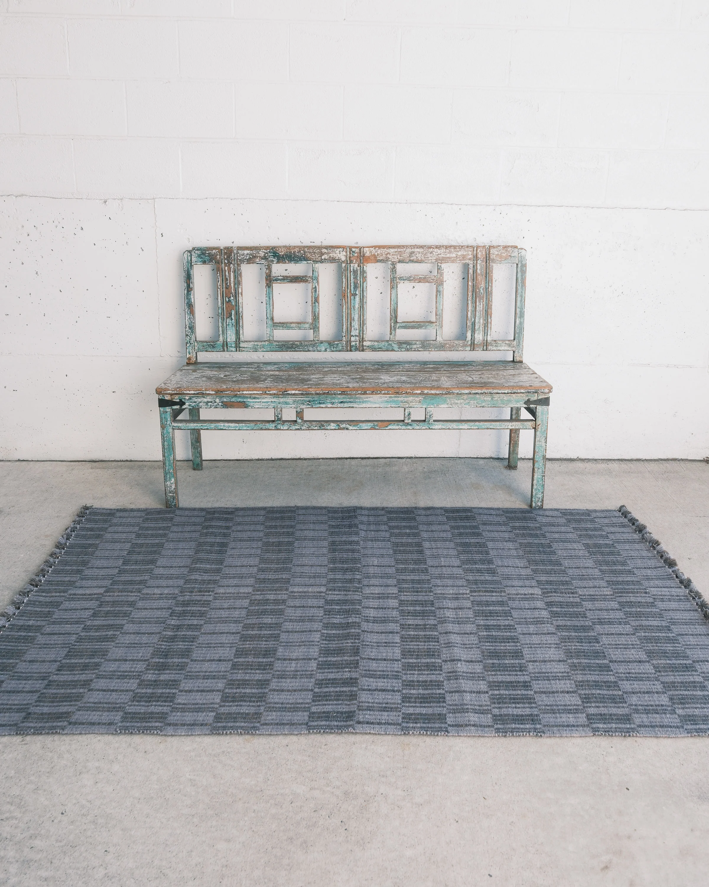 Wool Jawaja Carpet - Large - Calm Waters - Image 3