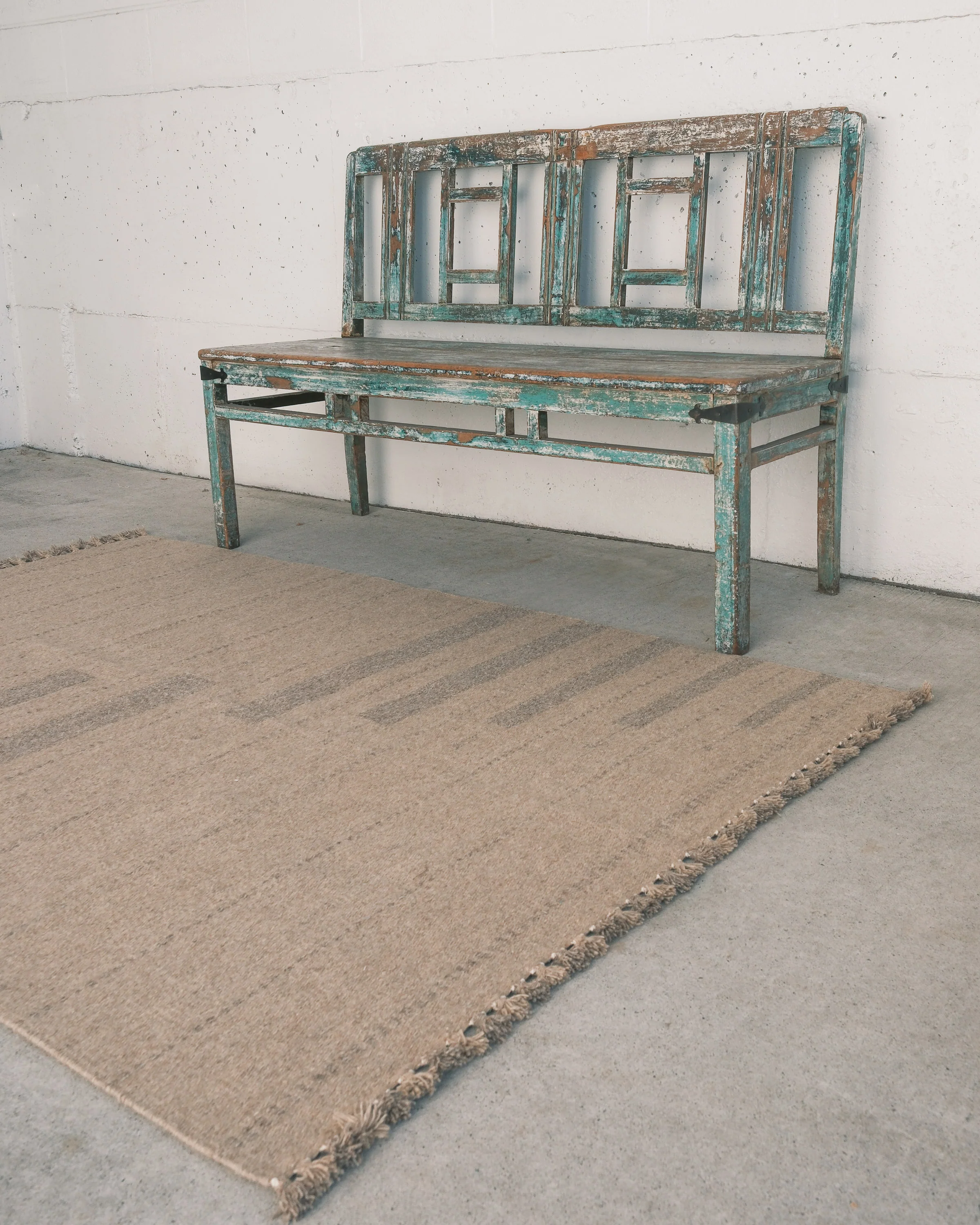 Wool Jawaja Carpet - Large - Shifting Sand - Image 3
