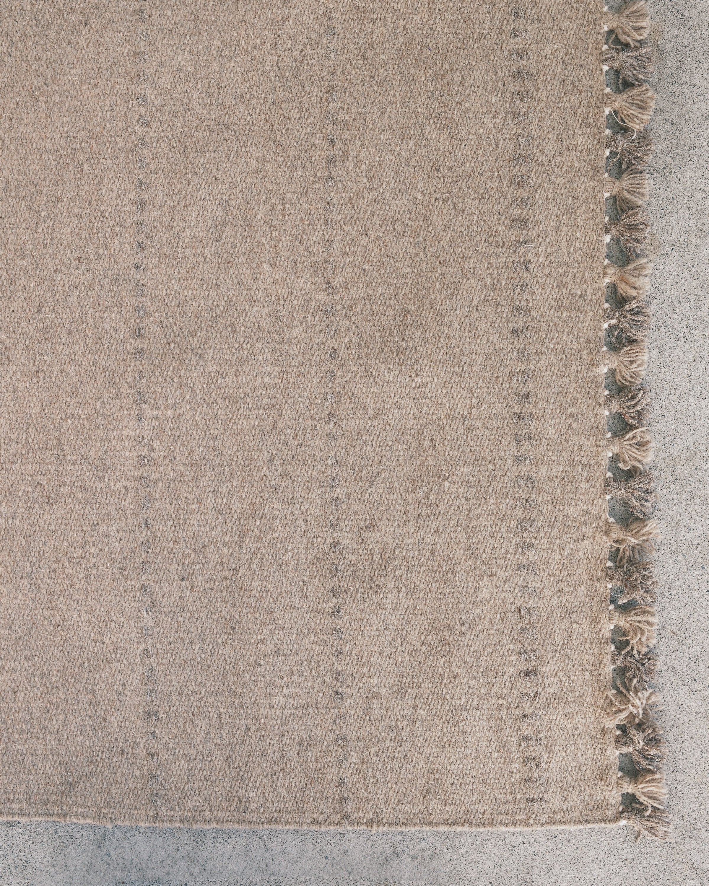 Wool Jawaja Carpet - Large - Shifting Sand - Image 4