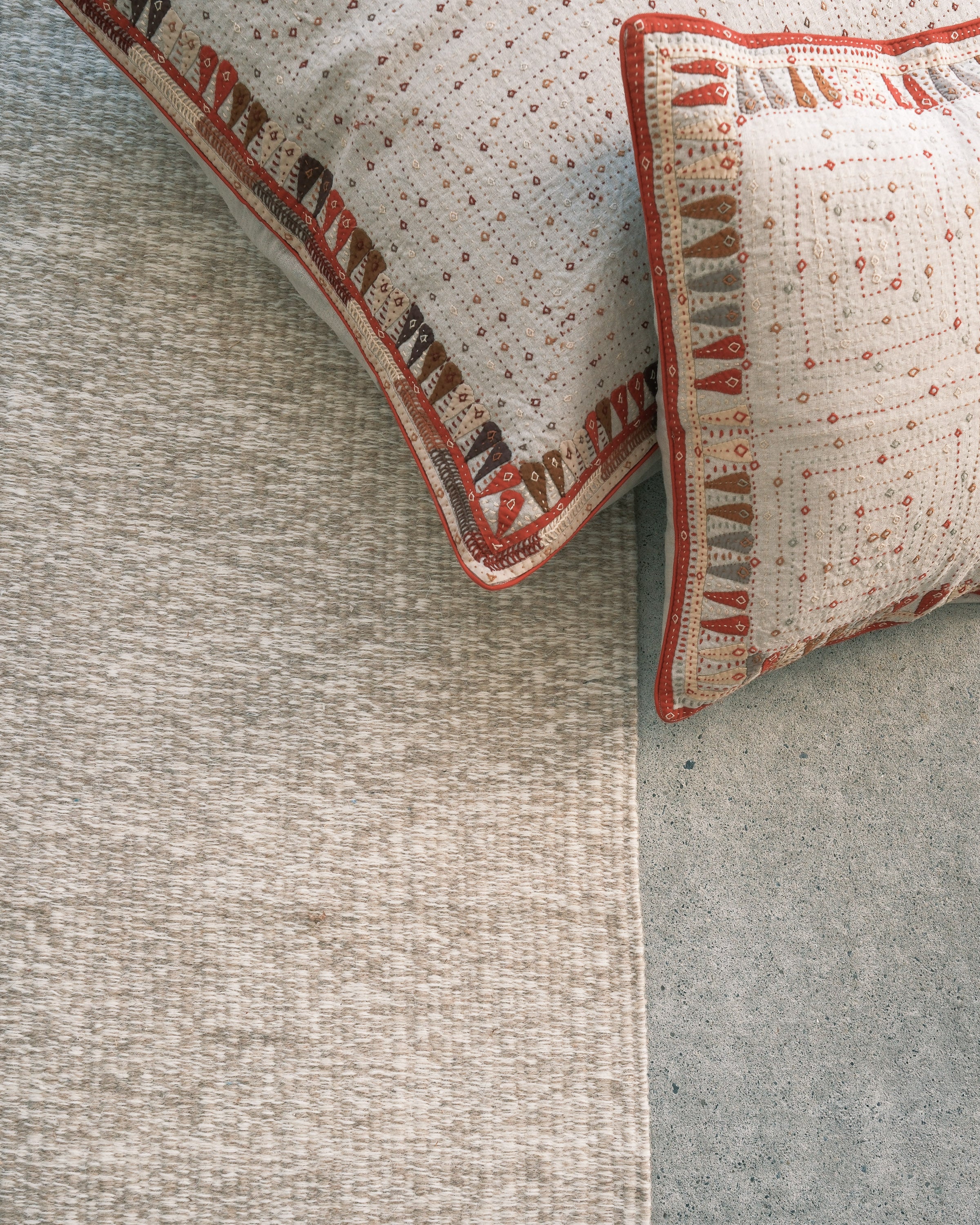 Wool Jawaja Carpet - Small - Oasis - Image 4