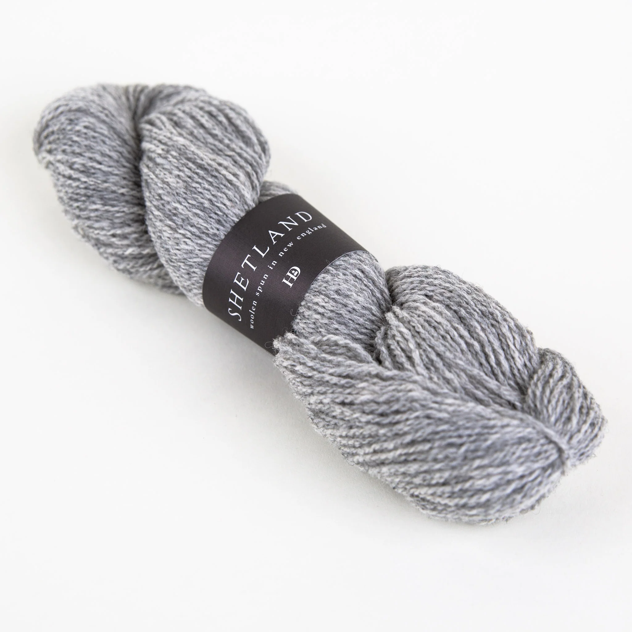 Yarn Blank - Shetland Wool by Harrisville Designs - Grey - 5 pack - Image 3