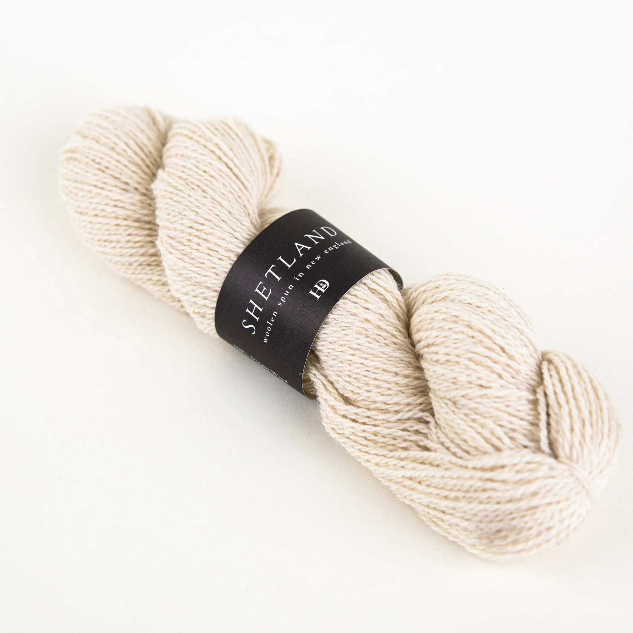 Yarn Blank - Shetland Wool by Harrisville Designs - Natural - 5 pack - Image 3